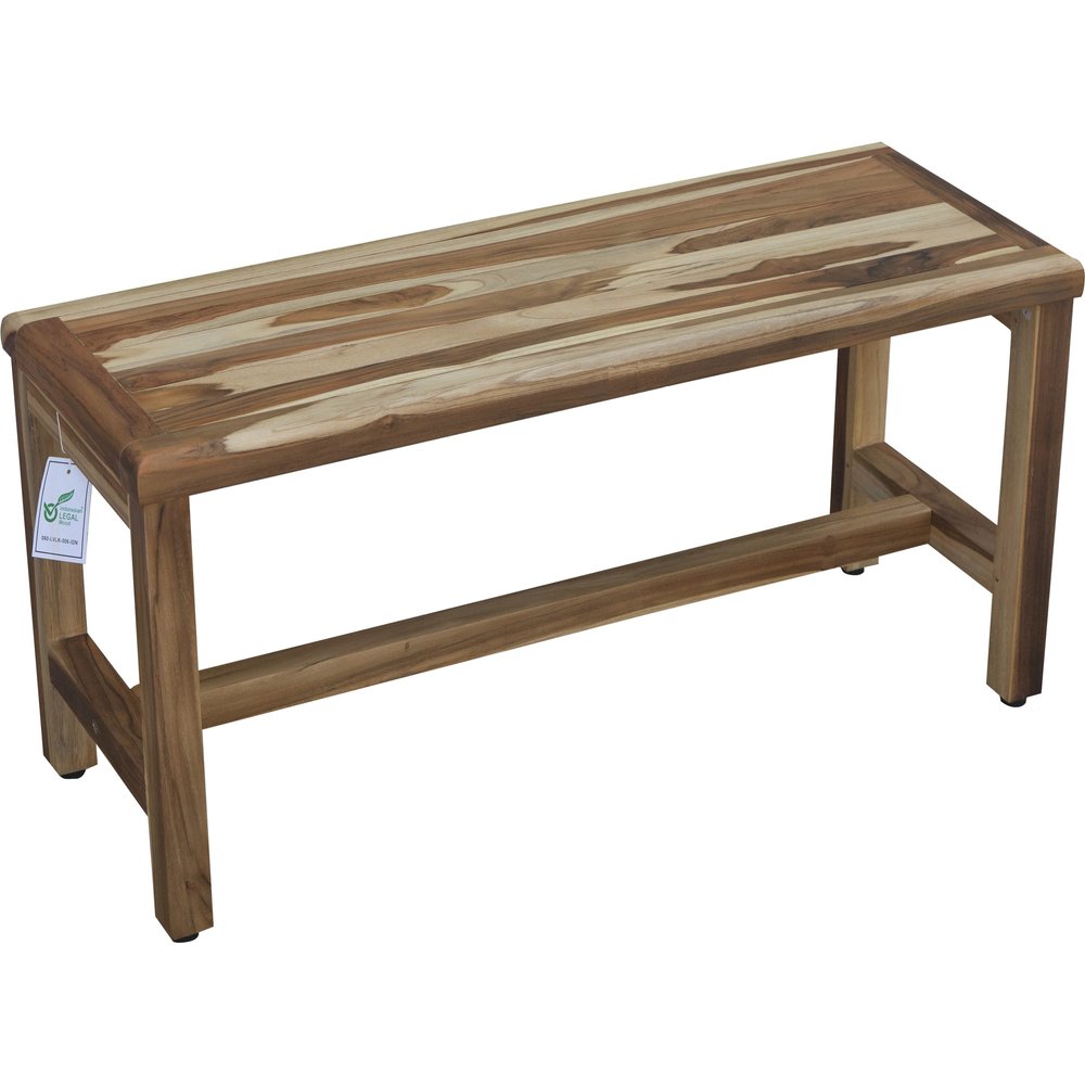 Brown bench