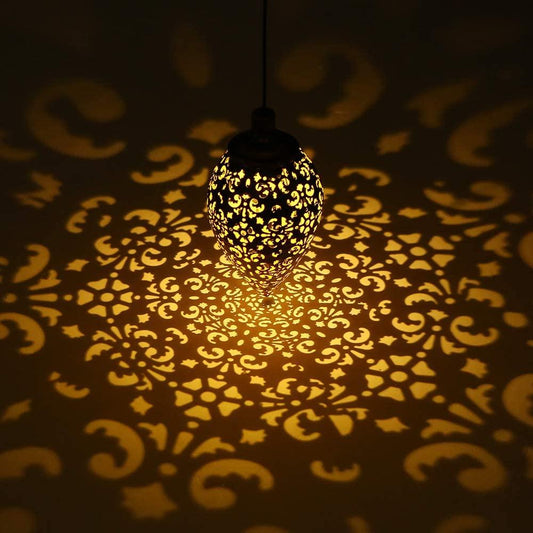 Pattern of a solar outdoor light