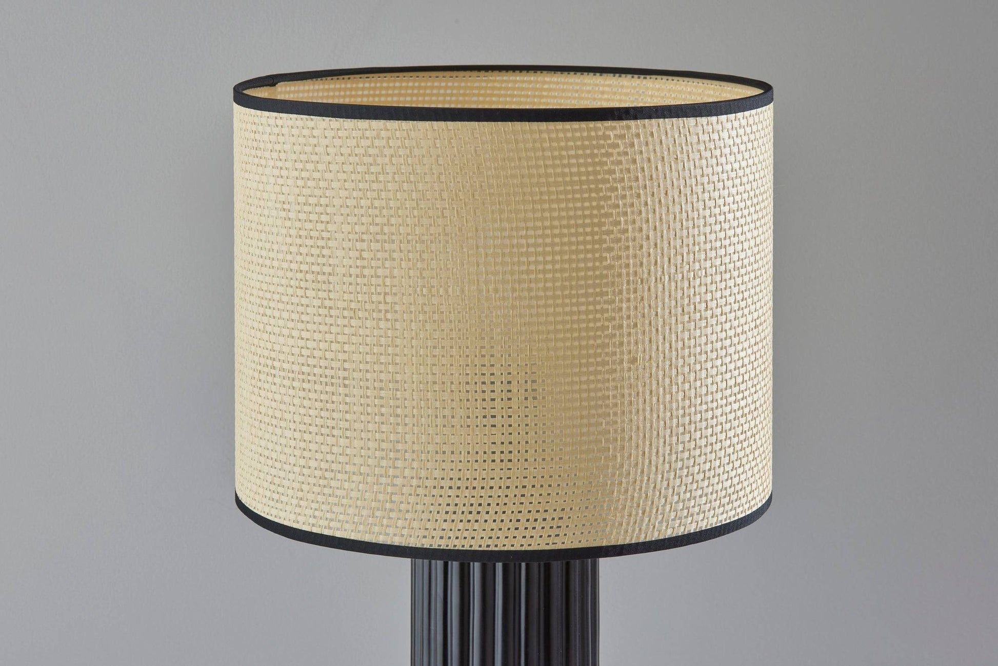 Black and beige lamp