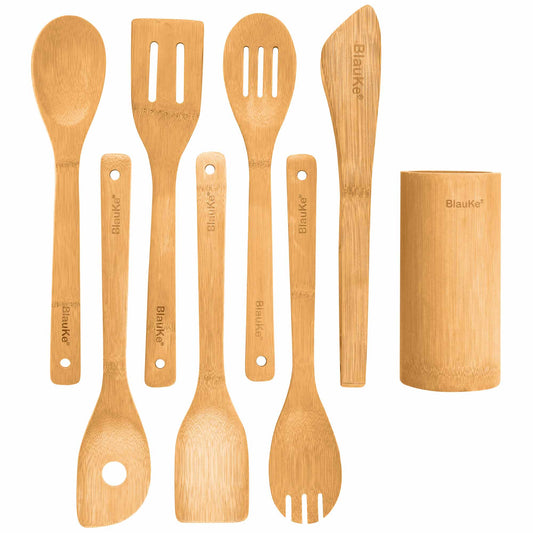 Set of Bamboo ustencils