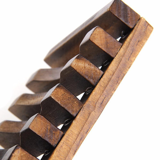 Wooden soap dish